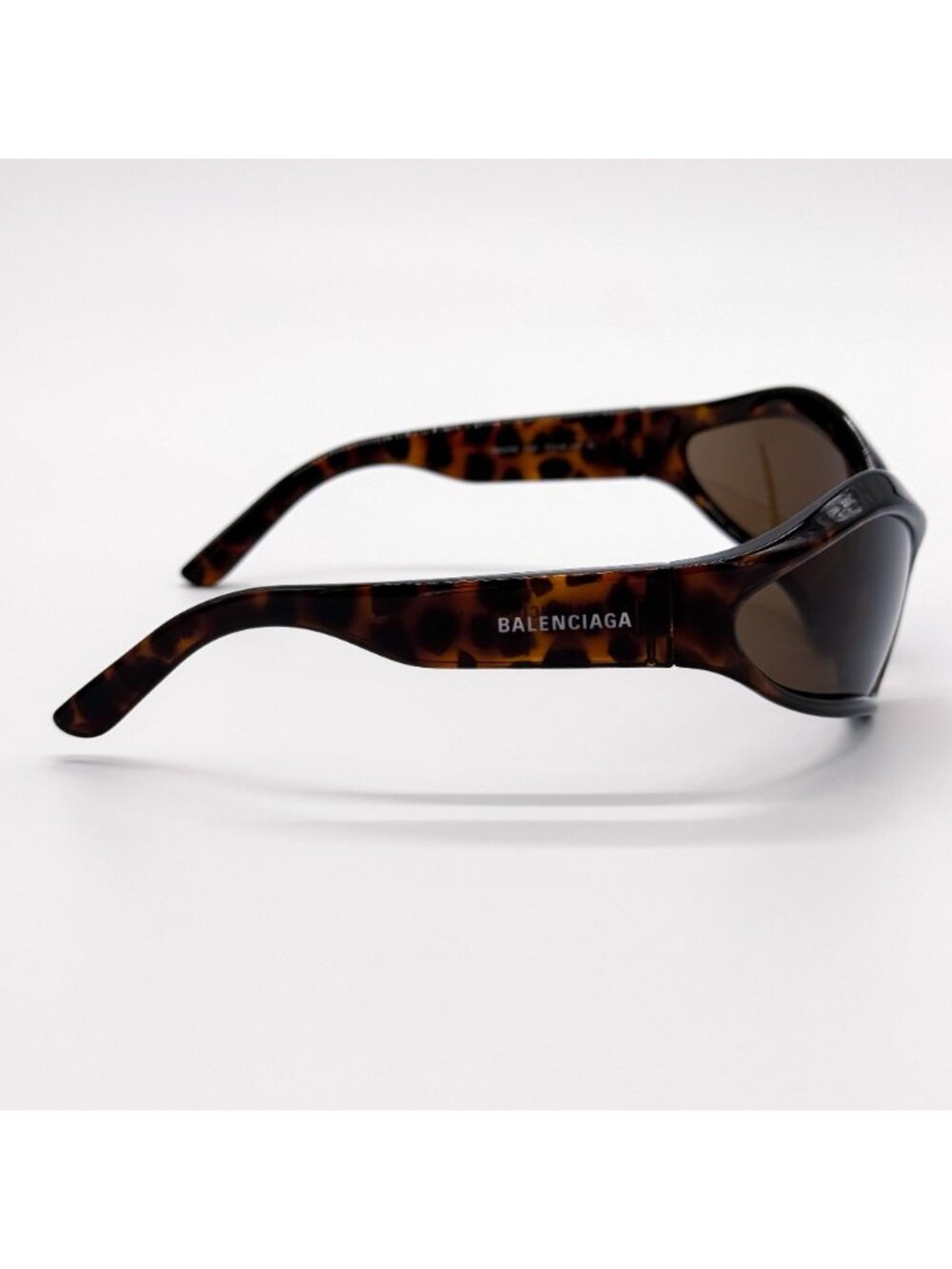 NEW BALENCIAGA BB0314S 002 SUNGLASSES HAVANA UNISEX GEOMETRIC EYEWEAR BALENCIAGA - Picture 5 of 9